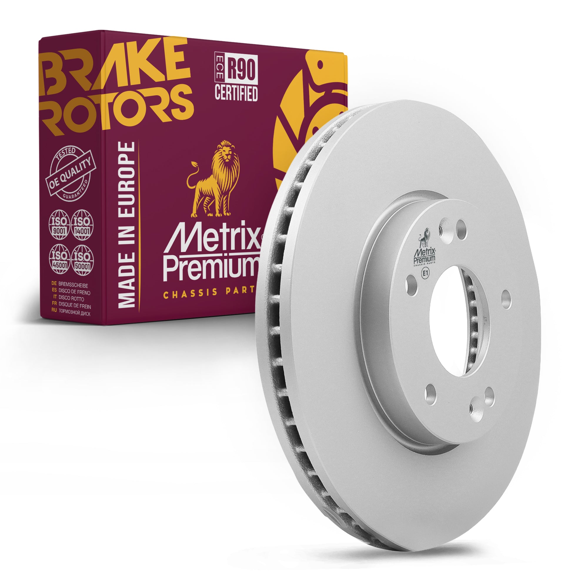 Metrix Premium Front Disc Brake Rotor 84610MF OEM fit auto parts