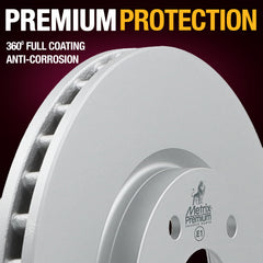 Metrix Premium Front Disc Brake Rotor Kit 92473MT suspension steering brake parts