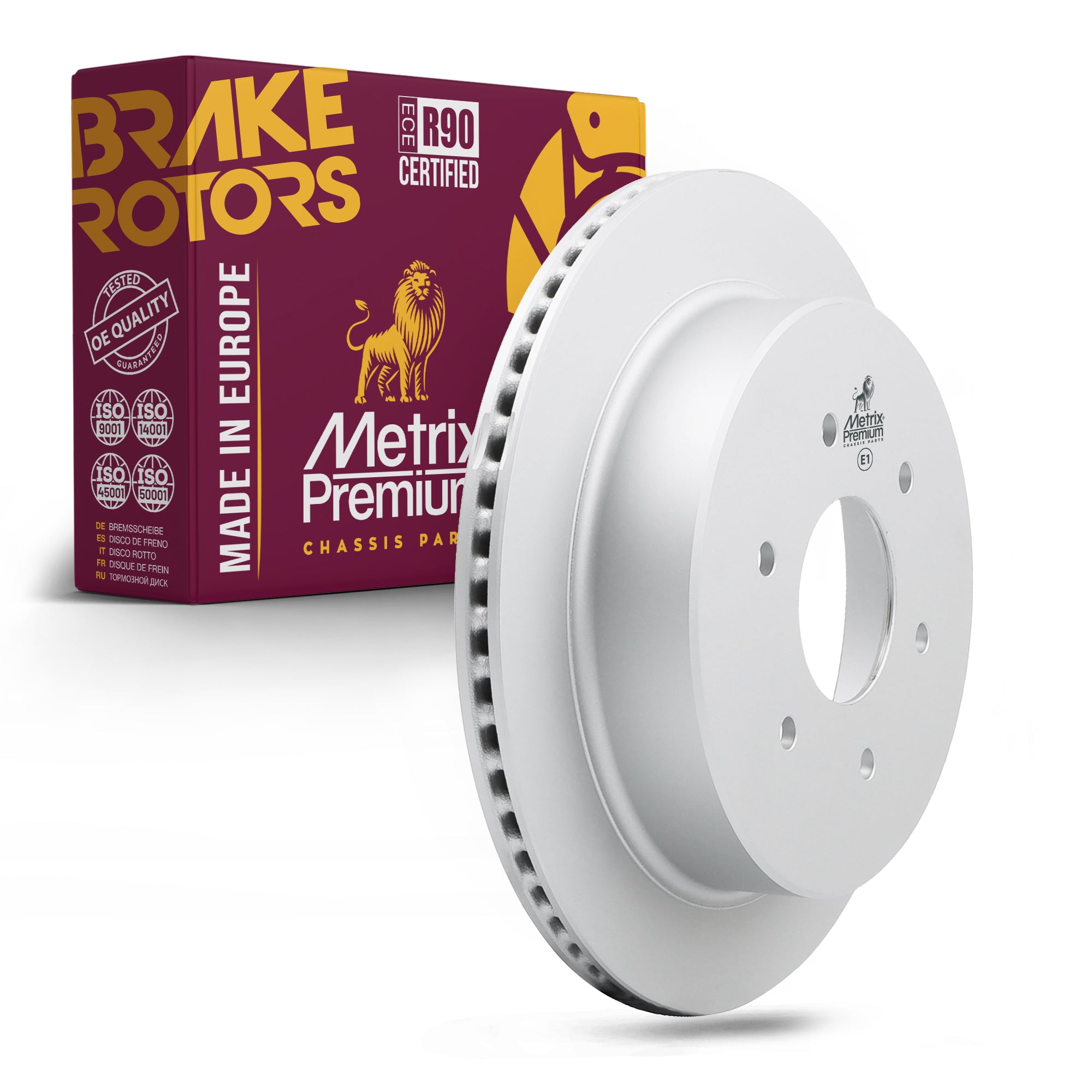 Metrix Premium Rear Disc Brake Rotor 84615MF OEM fit auto parts