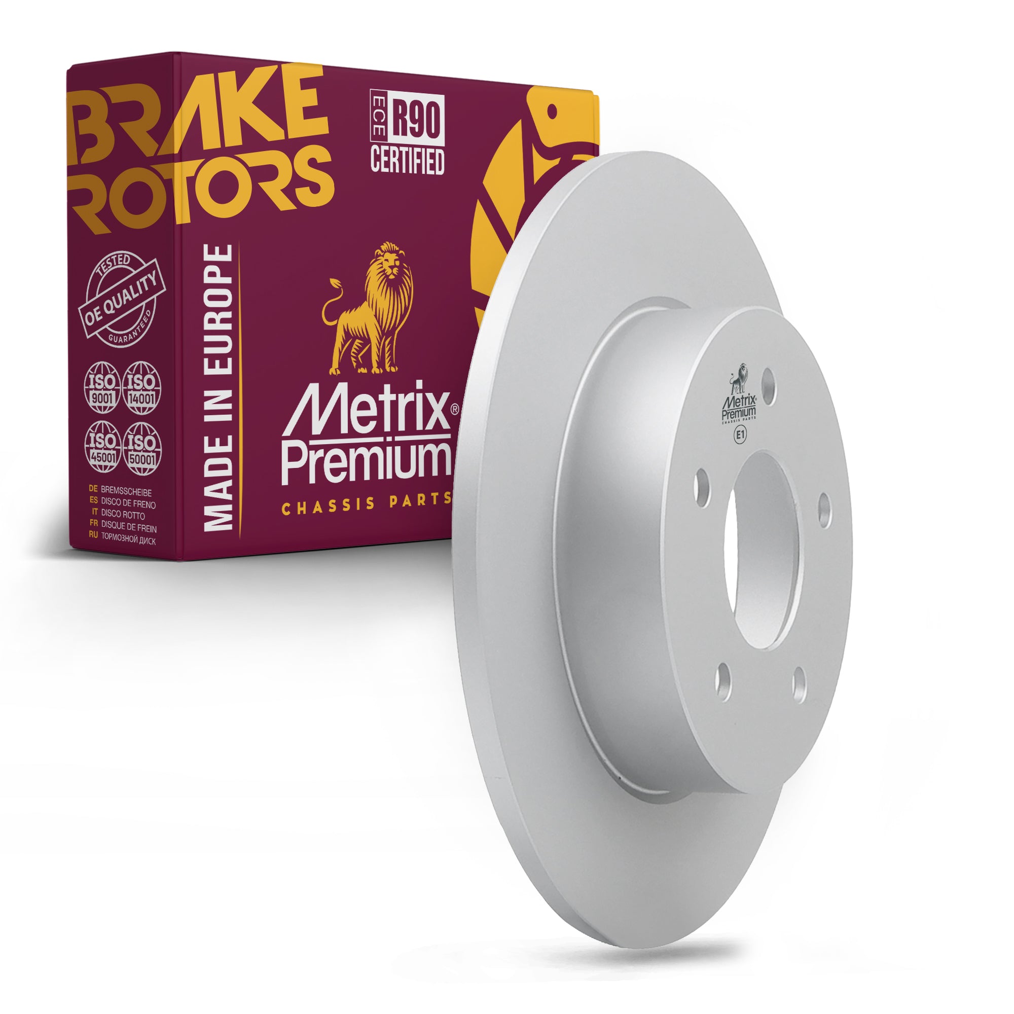 Metrix Premium Rear Disc Brake Rotor 84618MF OEM fit auto parts