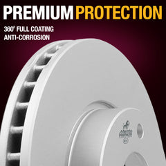 Metrix Premium Front Disc Brake Rotor Kit 92349MT suspension steering brake parts