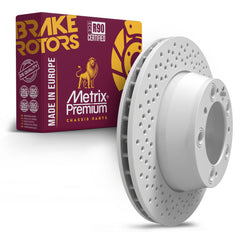 METRIX PREMIUM CHASSIS PARTS Disc Brake Rotor P/N:84718MF Fits: Porsche 911 08-99
