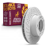METRIX PREMIUM CHASSIS PARTS Disc Brake Rotor P/N:84723MF Fits: Porsche Boxster 08-05, Porsche Cayman 08-07