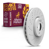 METRIX PREMIUM CHASSIS PARTS Disc Brake Rotor P/N:84782MF Fits: Mercedes-benz E500 06-04, Mercedes-benz E550 09-07