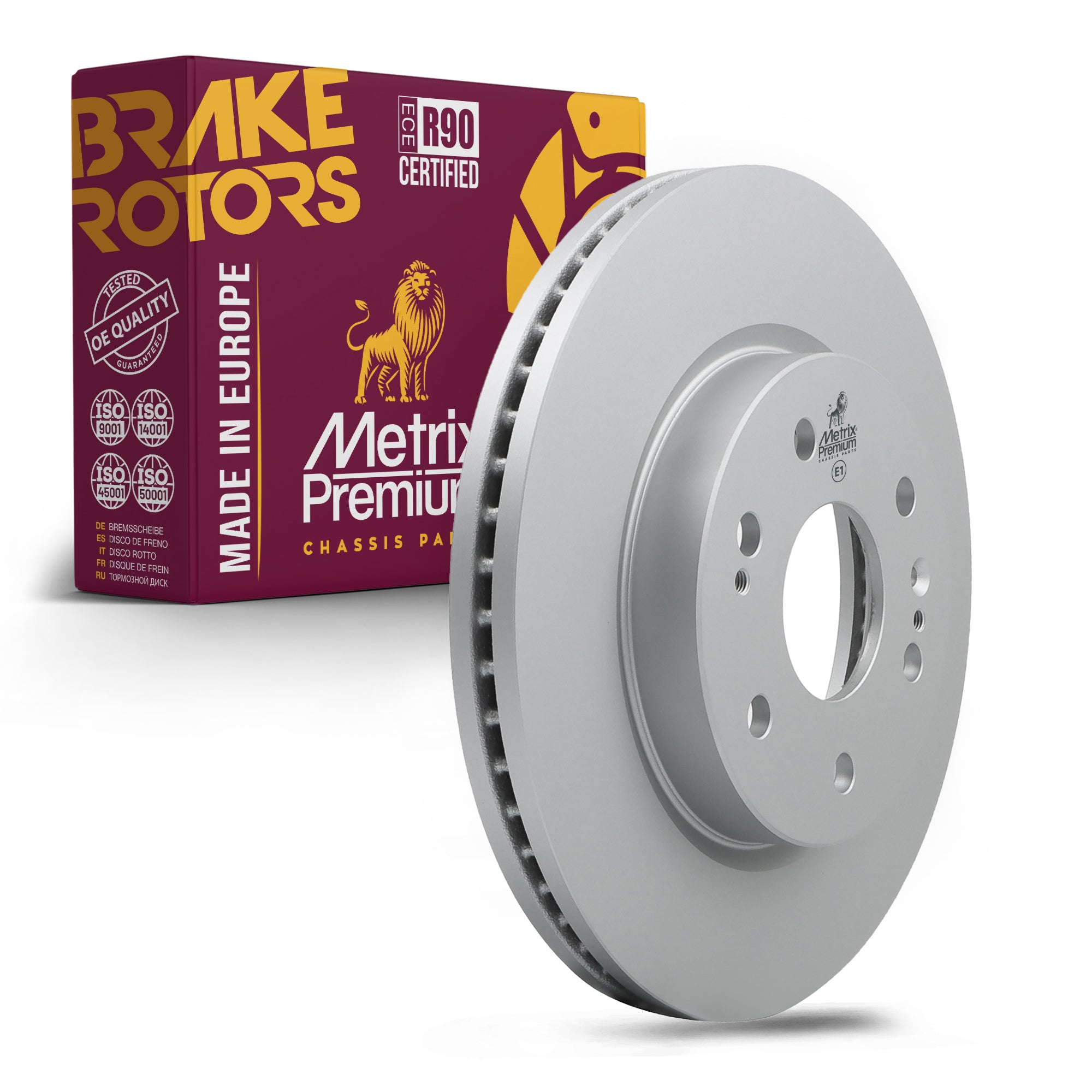 Metrix Premium Front Disc Brake Rotor 84804MF OEM fit auto parts