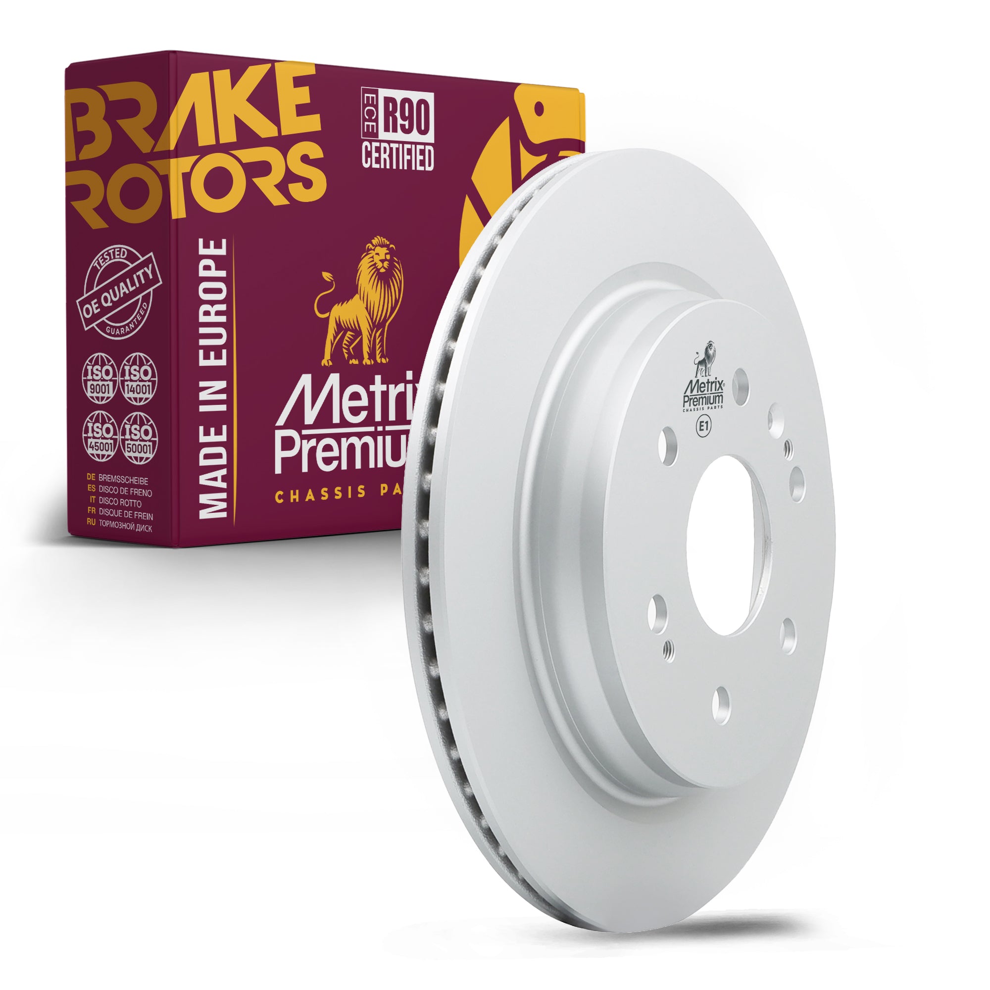 Metrix Premium Rear Disc Brake Rotor 84805MF OEM fit auto parts