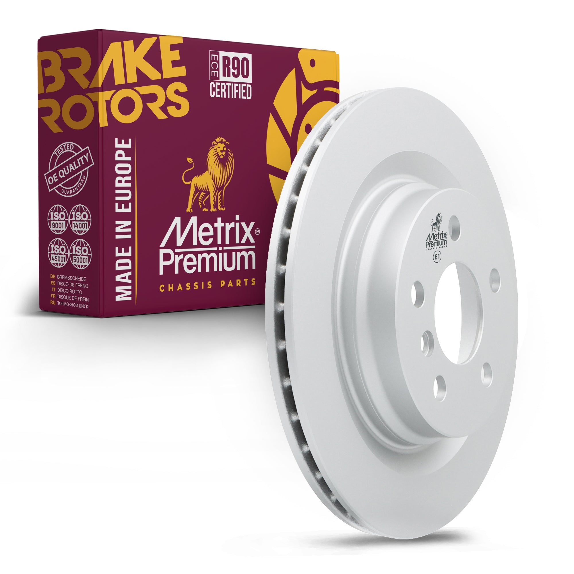 Metrix Premium Rear Disc Brake Rotor 84813MF OEM fit auto parts