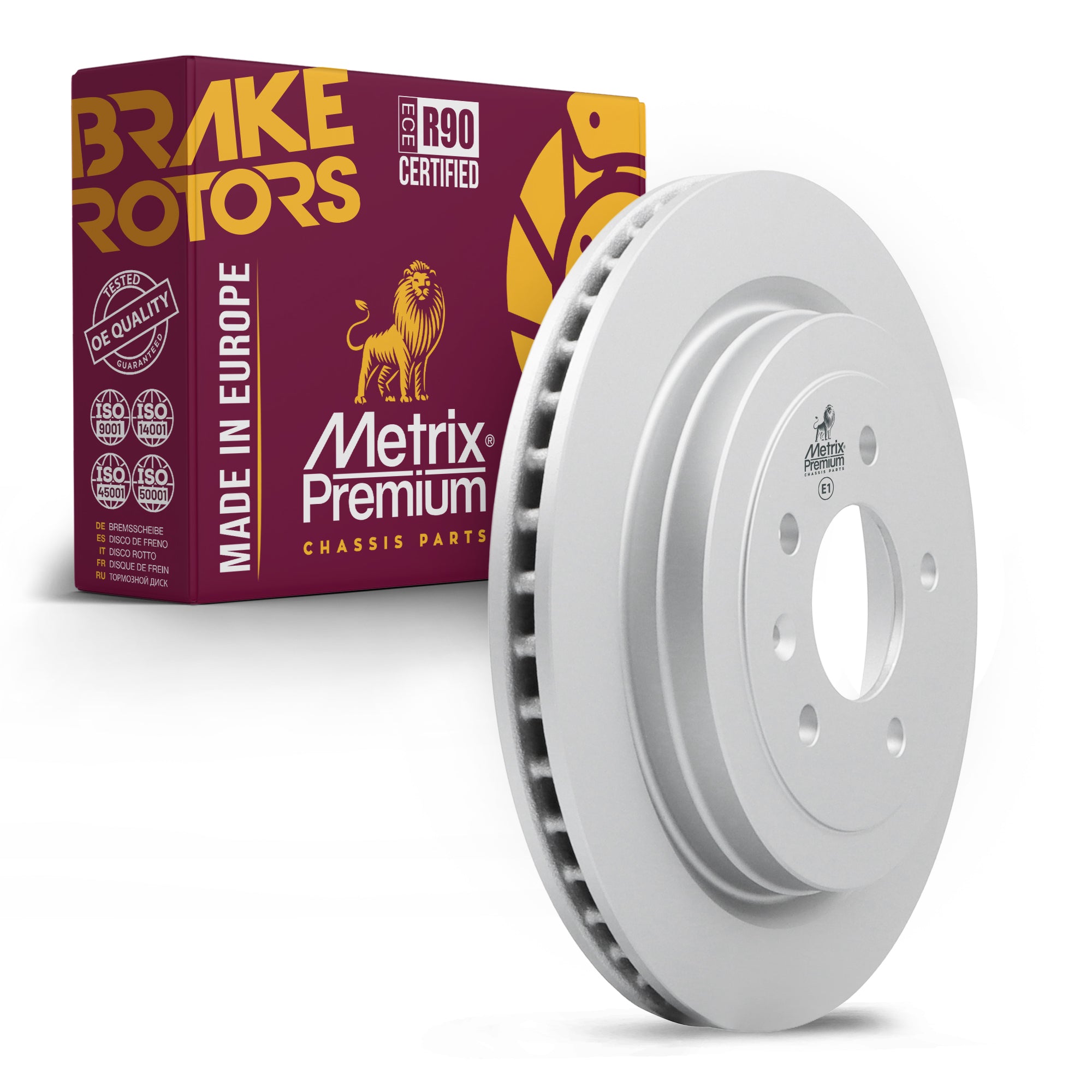 Metrix Premium Rear Disc Brake Rotor 84833MF OEM fit auto parts
