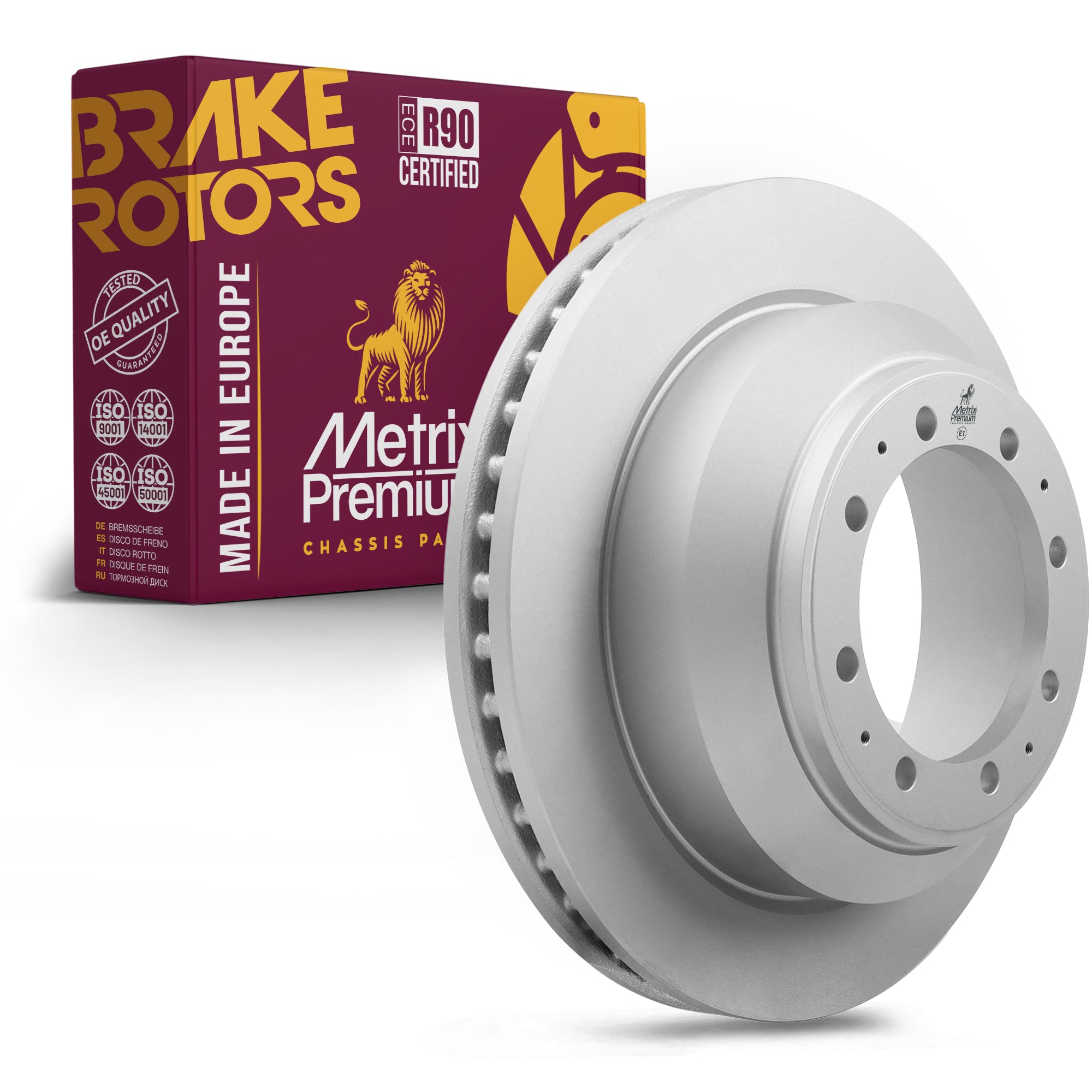 Metrix Premium Rear Disc Brake Rotor 84834MF OEM fit auto parts