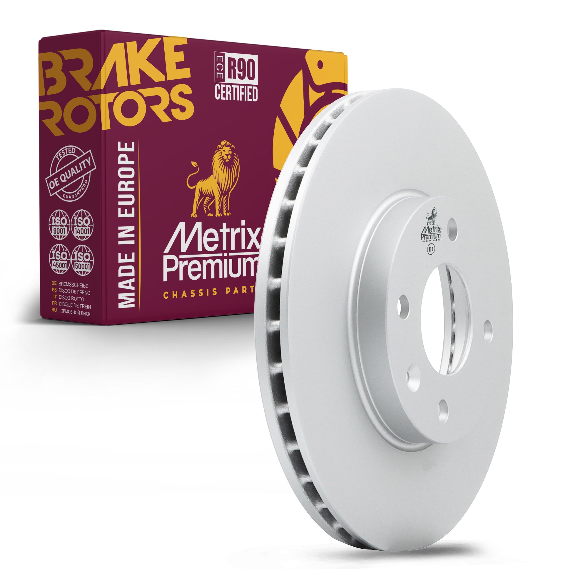 Metrix Premium Front Disc Brake Rotor 84839MF OEM fit auto parts
