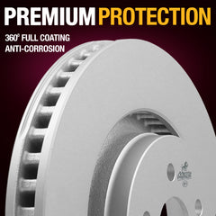 Metrix Premium Front Disc Brake Rotor Kit 92302MT suspension steering brake parts