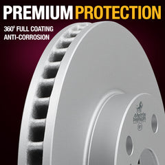 Metrix Premium Front Disc Brake Rotor Kit 92645MT suspension steering brake parts
