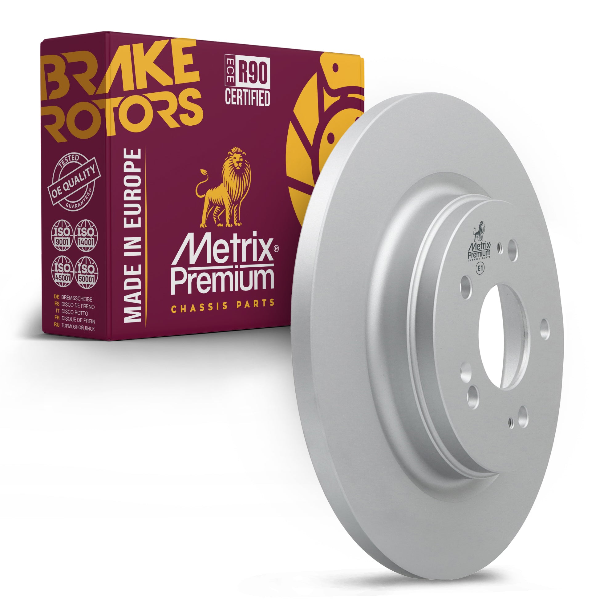Metrix Premium Rear Disc Brake Rotor 84859MF OEM fit auto parts