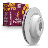 METRIX PREMIUM CHASSIS PARTS Disc Brake Rotor P/N:84933MF Fits: Porsche Cayenne 06-05, Porsche Cayenne 12-08