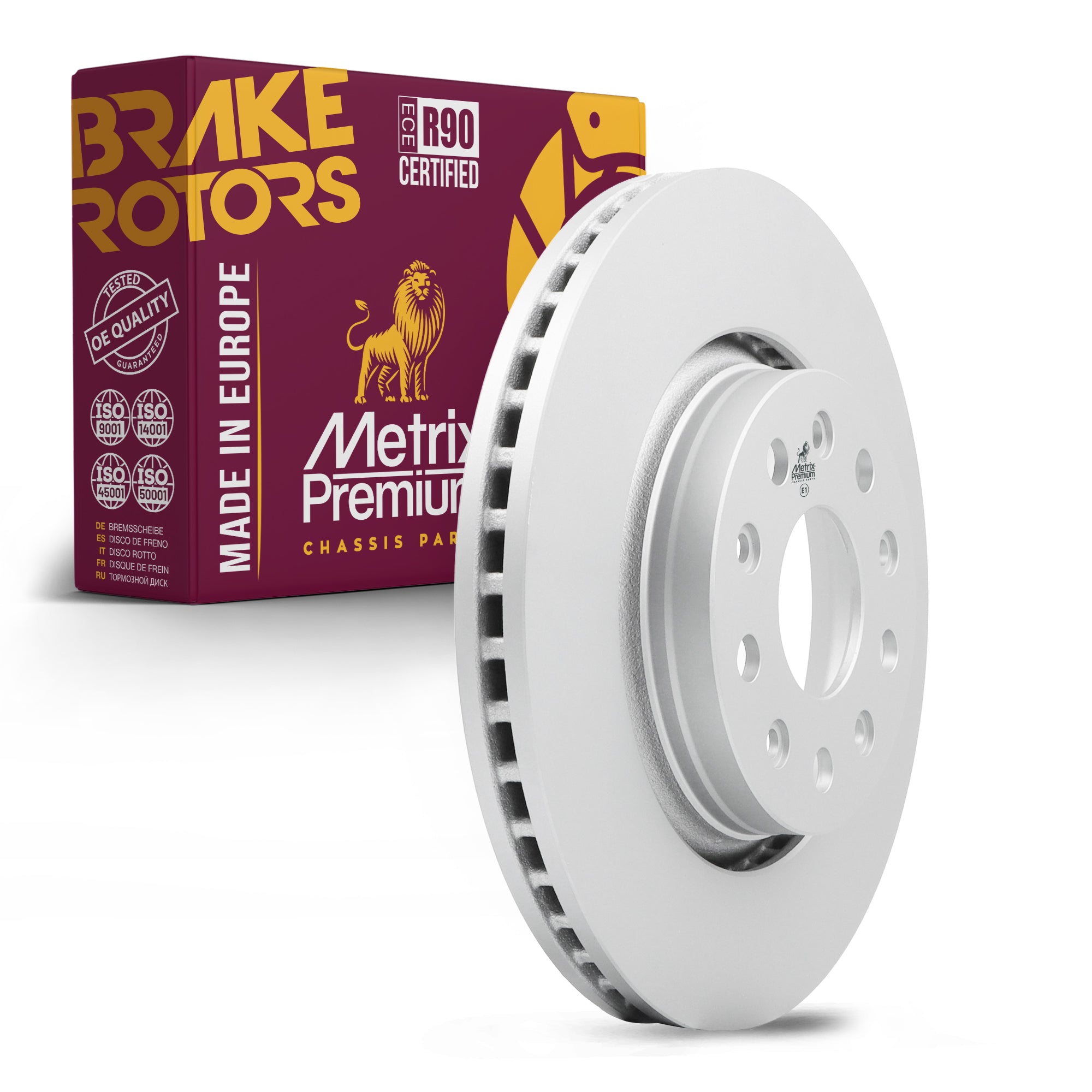 Metrix Premium Front Disc Brake Rotor 84950MF OEM fit auto parts
