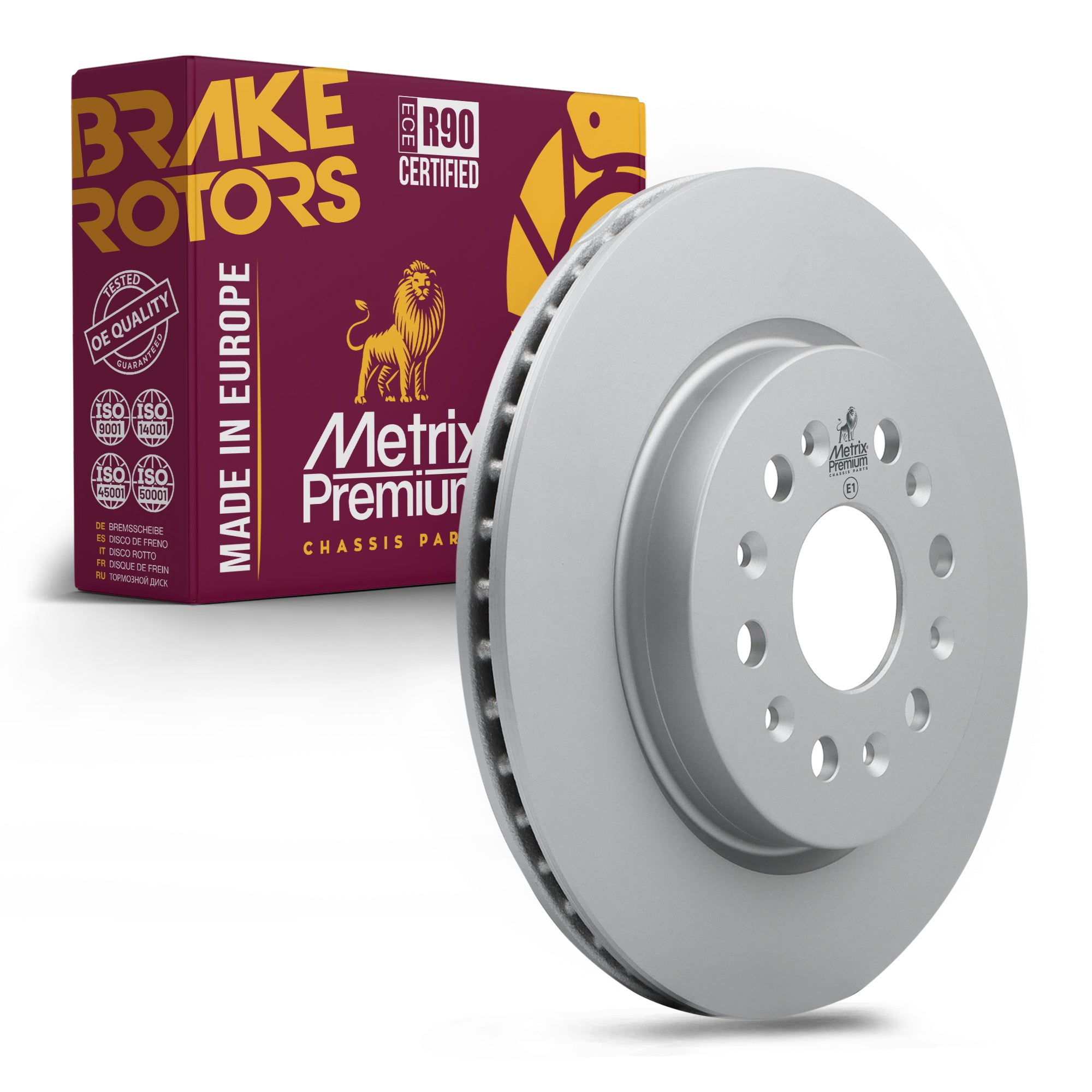 Metrix Premium Rear Disc Brake Rotor 84981MF OEM fit auto parts