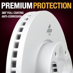 Metrix Premium Front Disc Brake Rotor Kit 92253MT suspension steering brake parts