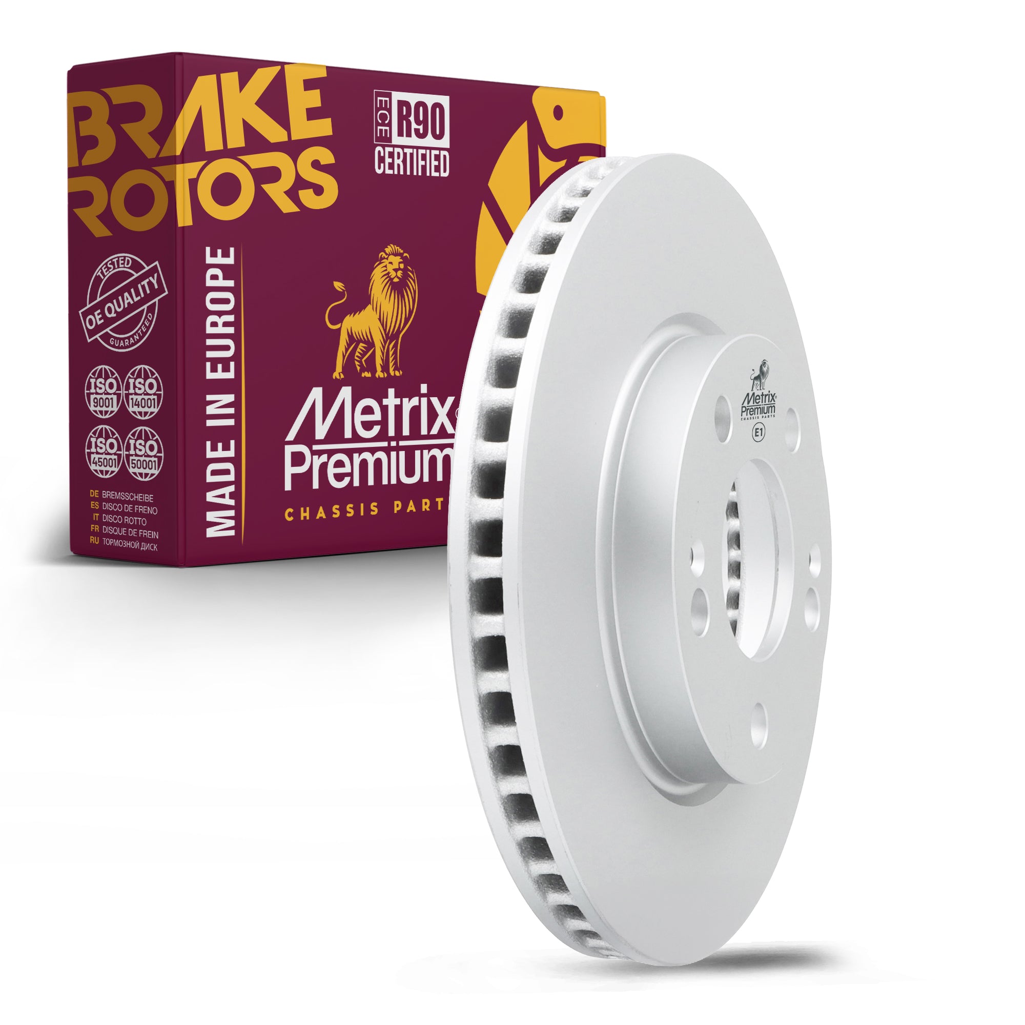 Metrix Premium Front Disc Brake Rotor 84988MF OEM fit auto parts