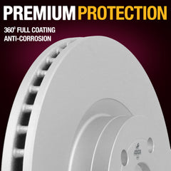 Metrix Premium Front Disc Brake Rotor Kit 92434MT suspension steering brake parts