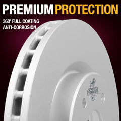 Metrix Premium Front Disc Brake Rotor Kit 92343MT suspension steering brake parts