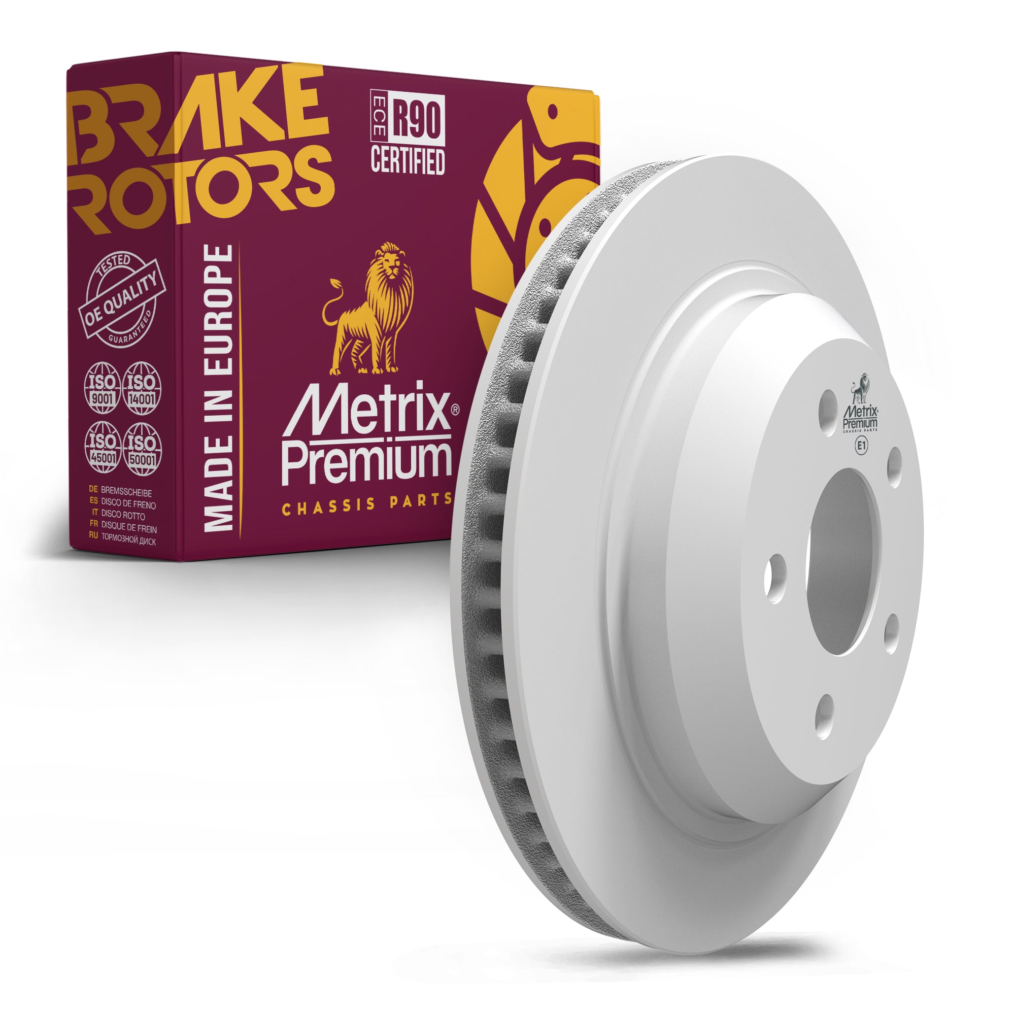Metrix Premium Chassis Parts Rear Disc Brake Rotor 85046MF OEM fit auto parts