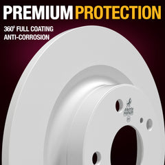 Metrix Premium Rear Disc Brake Rotor Kit 92193MT suspension steering brake parts