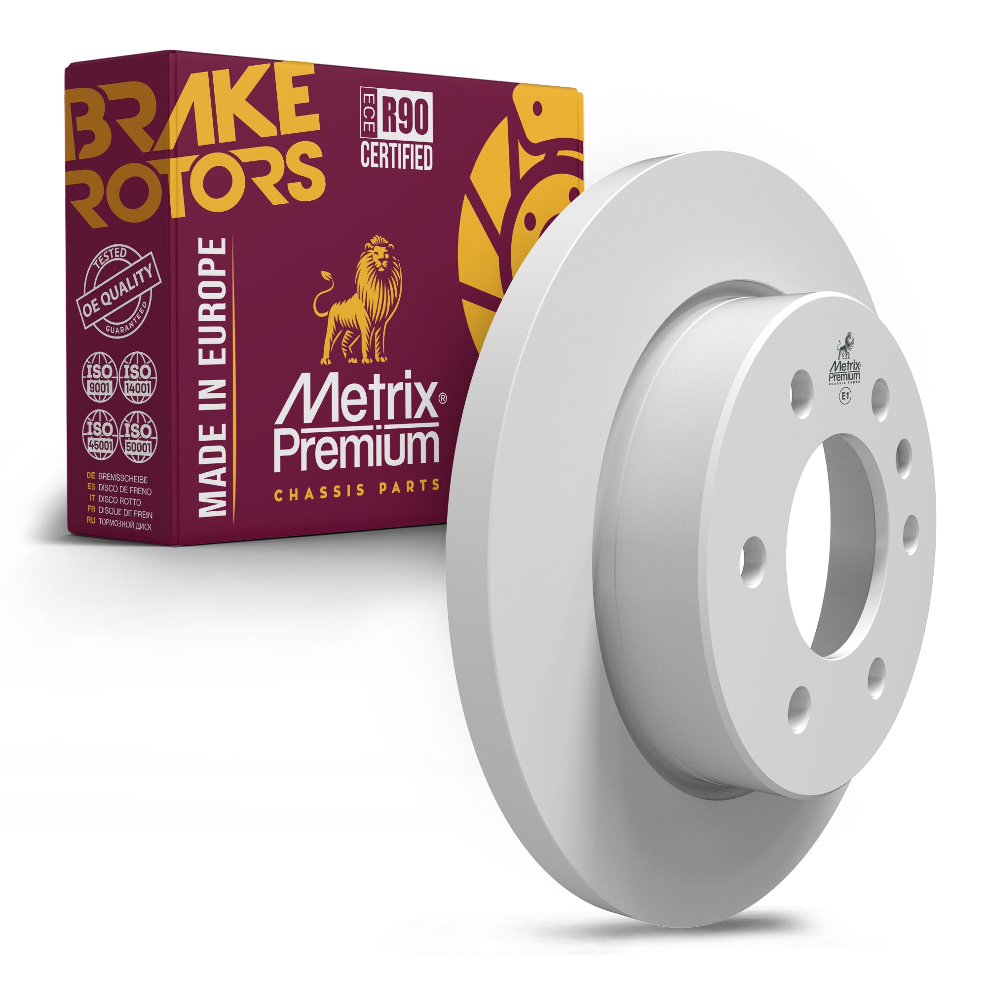 Metrix Premium Chassis Parts Rear Disc Brake Rotor 85099MF OEM fit auto parts