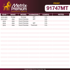Metrix Premium Chassis Parts <p><strong>WHAT'S IN THE KIT:</strong></p>
<ul>
<li>2x Front Disc Brake Rotor 78960FZN</li>
</ul> suspension steering brake parts