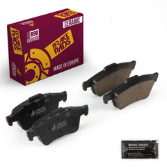 Metrix Premium Chassis Parts Rear Disc Brake Pad Set 93363MC for MAZDA, SAAB, VOLVO