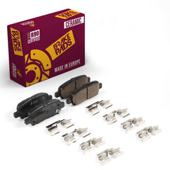 Metrix Premium Rear Disc Brake Pad Set 93380MC OEM fit auto parts