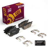 Metrix Premium Chassis Parts Front Disc Brake Pad Set 93387MC for HYUNDAI, KIA