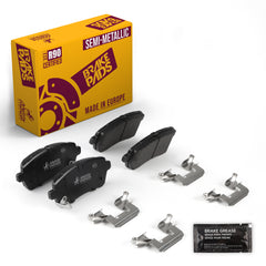Metrix Premium Chassis Parts Front Disc Brake Pad Set 93425MS OEM fit auto parts