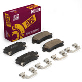 Metrix Premium Rear Ceramic Disc Brake Pad Set 93476MC OEM fit auto parts