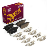 Metrix Premium Rear Ceramic Disc Brake Pad Set 93479MC OEM fit auto parts