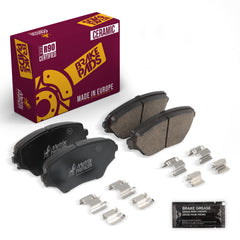 Metrix Premium Front Disc Brake Pad Set 93554MC OEM fit auto parts