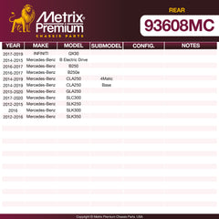 Metrix Premium Chassis Parts suspension steering brake parts