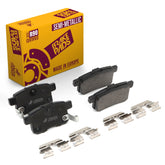 Metrix Premium Rear Semi-Metallic Disc Brake Pad Set 93611MS OEM fit auto parts