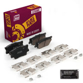 Metrix Premium Chassis Parts Rear Disc Brake Pad Set 93634MC for LEXUS, PONTIAC, TOYOTA