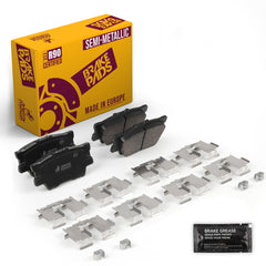Metrix Premium Chassis Parts Rear Disc Brake Pad Set 93634MS OEM fit auto parts
