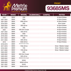 Metrix Premium Chassis Parts suspension steering brake parts