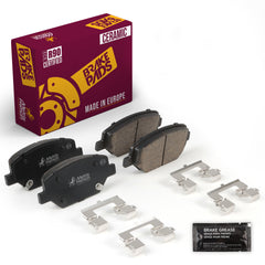 Metrix Premium Front Disc Brake Pad Set 93758MC OEM fit auto parts