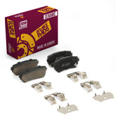 Metrix Premium Rear Ceramic Disc Brake Pad Set 93772MC OEM fit auto parts