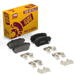 Metrix Premium Rear Semi-Metallic Disc Brake Pad Set 93772MS OEM fit auto parts