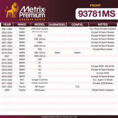 Metrix Premium Chassis Parts suspension steering brake parts