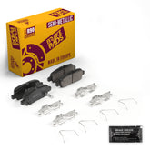 Metrix Premium Chassis Parts Rear Disc Brake Pad Set 93809MS OEM fit auto parts
