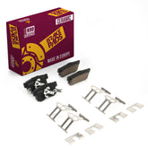 Metrix Premium Rear Ceramic Disc Brake Pad Set 93813MC OEM fit auto parts