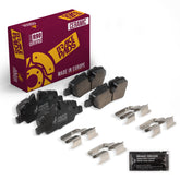 Metrix Premium Rear Disc Brake Pad Set 93935MC OEM fit auto parts