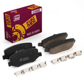 Metrix Premium Rear Ceramic Disc Brake Pad Set 93952MC OEM fit auto parts