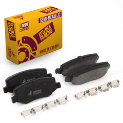 Metrix Premium Rear Semi-Metallic Disc Brake Pad Set 93952MS OEM fit auto parts