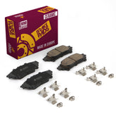 Metrix Premium Rear Ceramic Disc Brake Pad Set 93956MC OEM fit auto parts